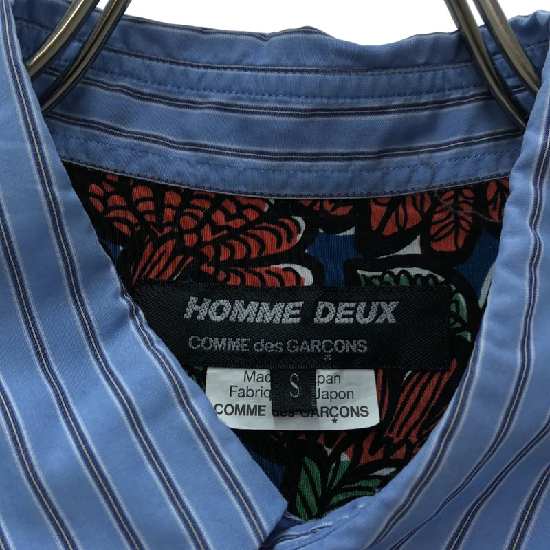 COMME des GARCONS HOMME DEUX / コムデギャルソンオムドゥ | 2018SS | コットン アロハショルダー ショートスリーブシャツ | S | メンズ