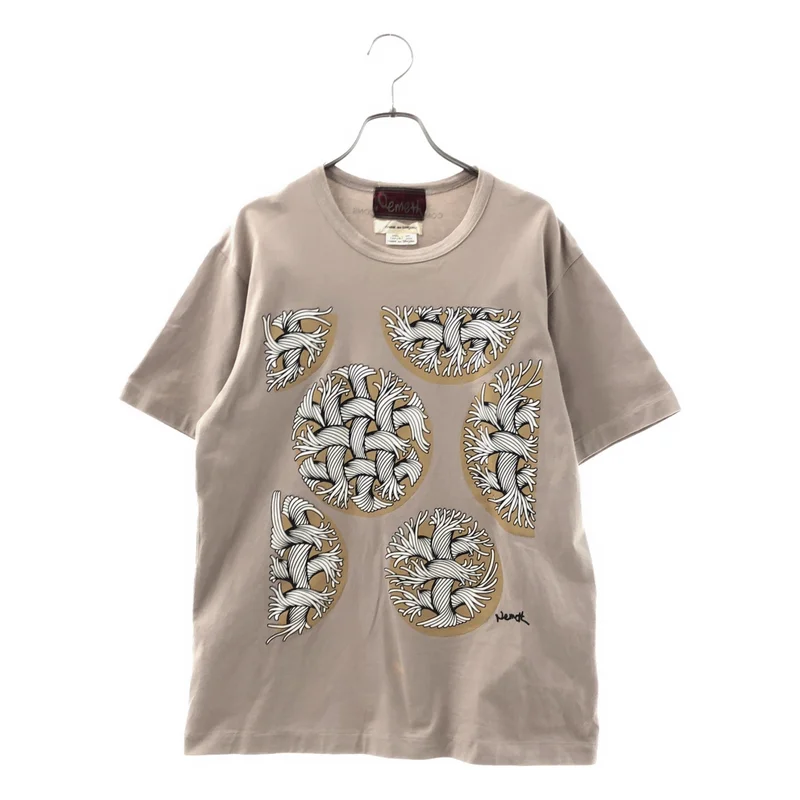 COMME des GARCONS / コムデギャルソン | 2024AW | × Nemeth / ツイストロープ プリントTシャツ | L | メンズ