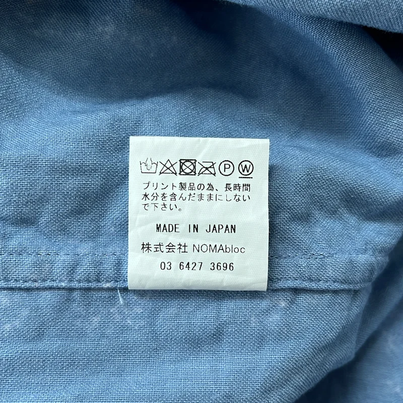NOMA t.d. / ノーマティーディ | フラワープリント オープンカラービッグシャツ | 3 | メンズ