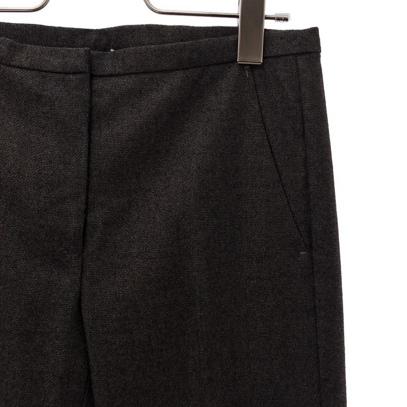 Max Mara / マックスマーラ | ウール シルク ストレートスラックス 11360143 00 | 32 | レディース