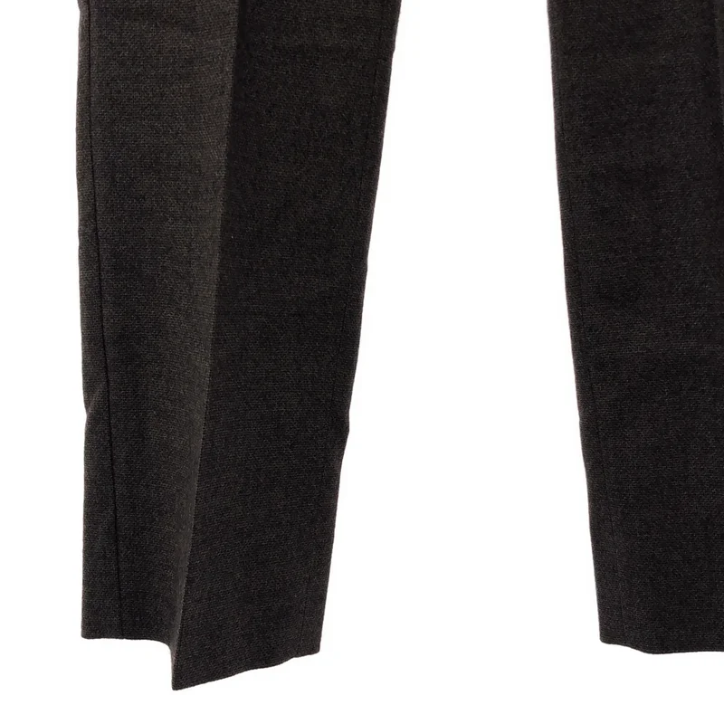 Max Mara / マックスマーラ | ウール シルク ストレートスラックス 11360143 00 | 32 | レディース