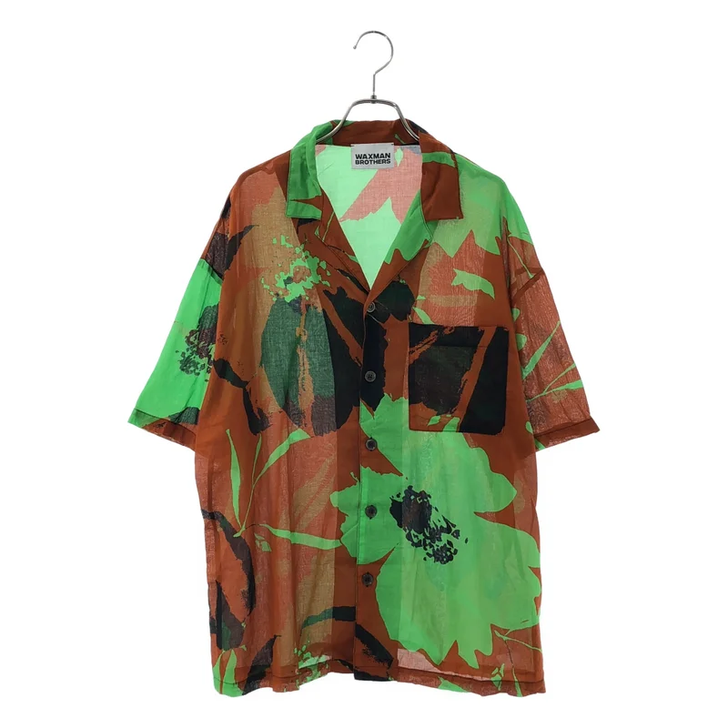 WAXMAN BROTHERS / ワックスマンブラザーズ | 2024SS | OVER HAWAII SHRTS AET / コットン オーバーハワイシャツ | S | レディース