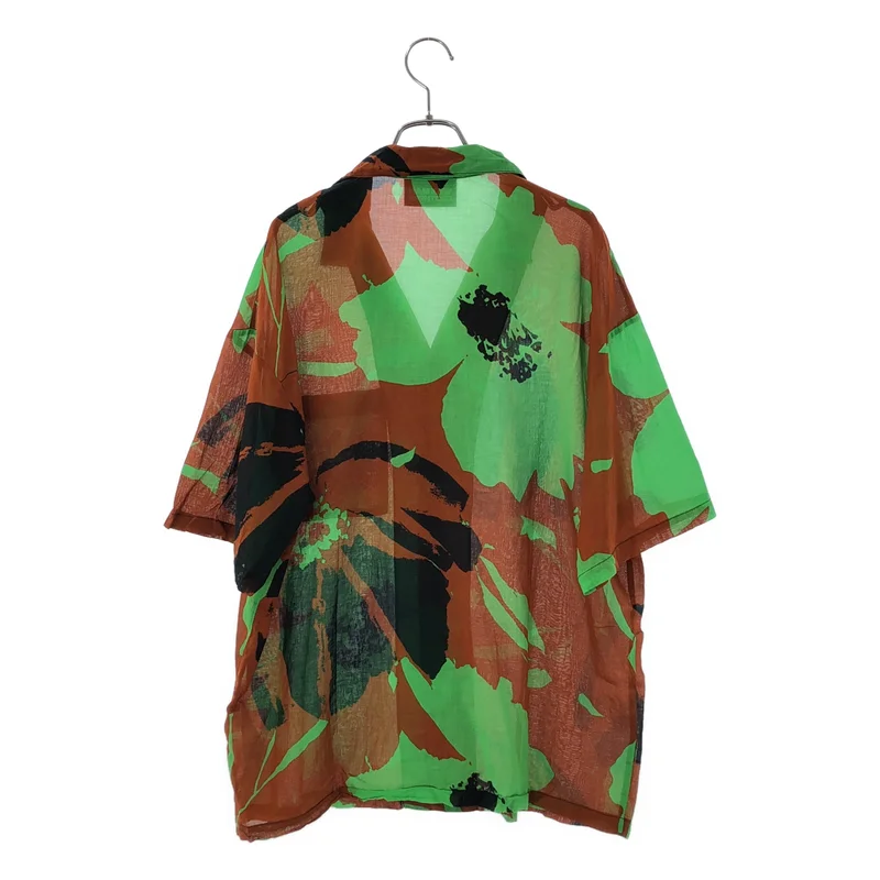 WAXMAN BROTHERS / ワックスマンブラザーズ | 2024SS | OVER HAWAII SHRTS AET / コットン オーバーハワイシャツ | S | レディース