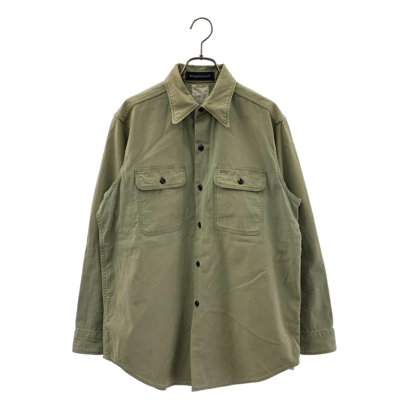 MADISON BLUE / マディソンブルー | HAMPTON SHIRT / ミリタリー ハンプトンシャツ | 01 | レディース