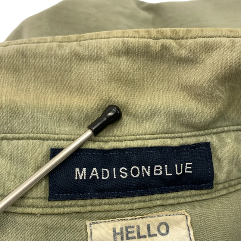 MADISON BLUE / マディソンブルー | HAMPTON SHIRT / ミリタリー ハンプトンシャツ | 01 | レディース