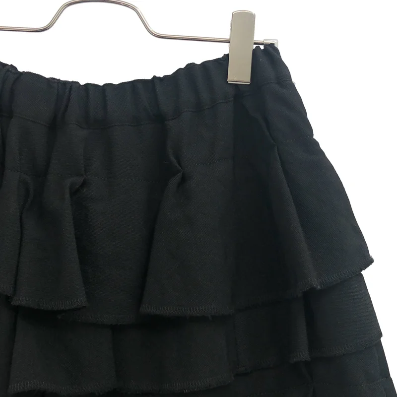 COMME des GARCONS COMME des GARCONS / コムコム | 2017AW | ウール フリル ティアードスカート | S | レディース