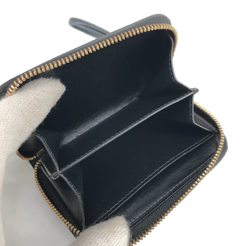 JIL SANDER / ジルサンダー | コイン ラウンド ジップ ウォレット / 財布 |