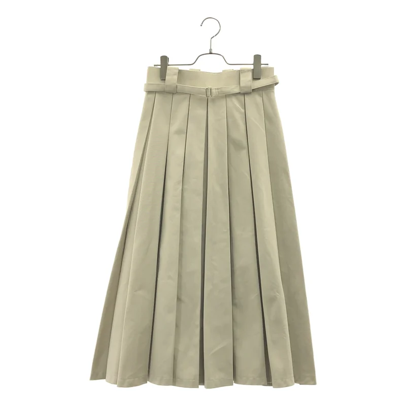 foufou / フーフー | super tuck long skirt / スーパータックロングスカート | 0 | レディース