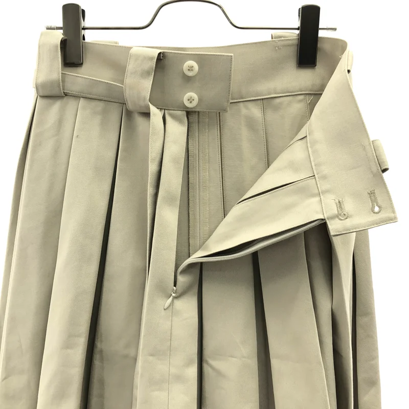 foufou / フーフー | super tuck long skirt / スーパータックロングスカート | 0 | レディース