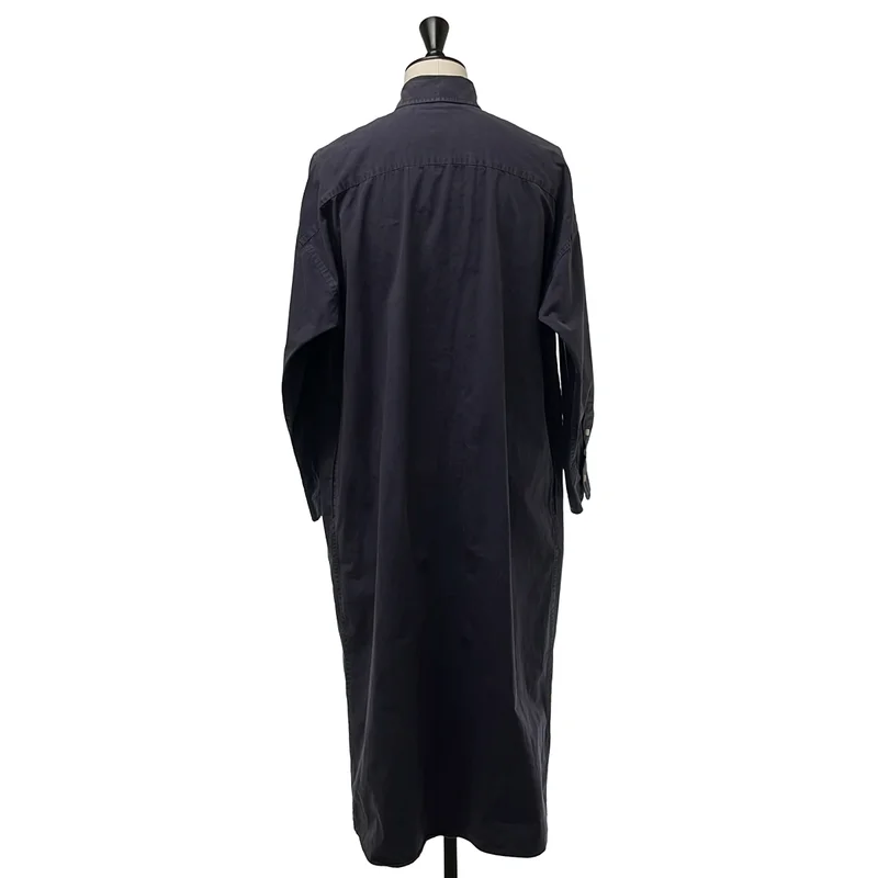 MADISON BLUE / マディソンブルー | 2020SS | オーバーシルエット 袖ロゴ シャツ ワンピース | S | レディース