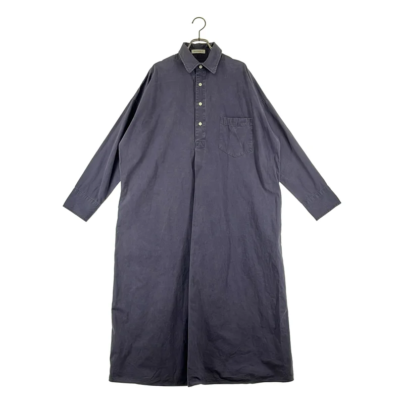 MADISON BLUE / マディソンブルー | 2020SS | オーバーシルエット 袖ロゴ シャツ ワンピース | S | レディース