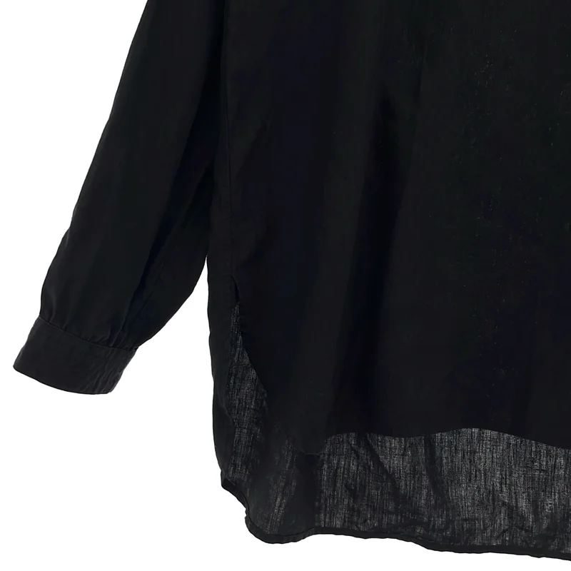 calmlence / カームレンス | SHIRT021. Cutoff Neck Pullover Shirt High Density Linen Cloth. シャツ | 1 | メンズ