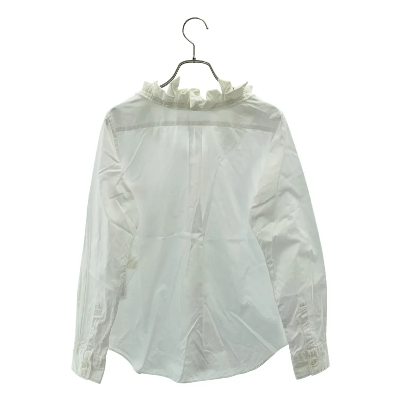 COMME des GARCONS COMME des GARCONS / コムコム | 2017AW | 製品洗い加工 コットン デザインカラー シャツ | XS | レディース
