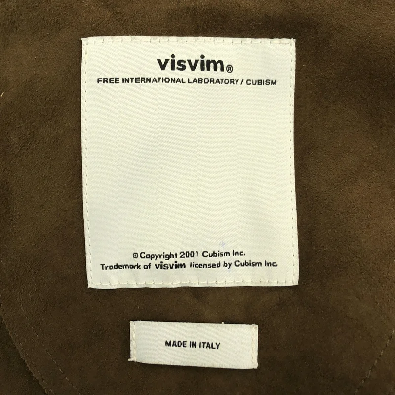visvim / ビズビム | VARSITY JKT SUEDE / 山羊革 ゴートレザー スエード ブルゾン ジャケット | 1 | メンズ