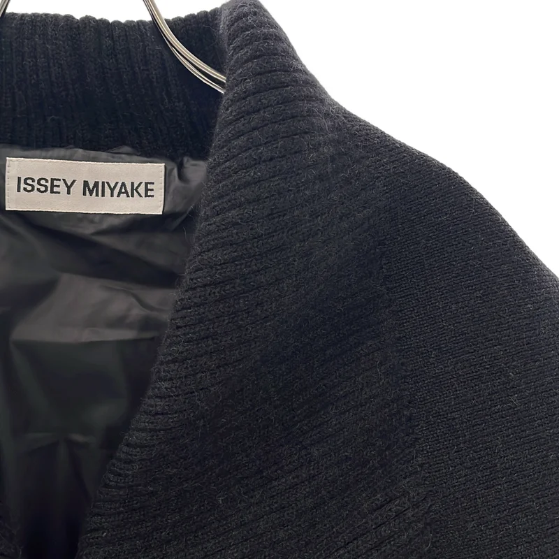 ISSEY MIYAKE / イッセイミヤケ | リブカラー ダウンコート IM83FA519 | 3 | レディース
