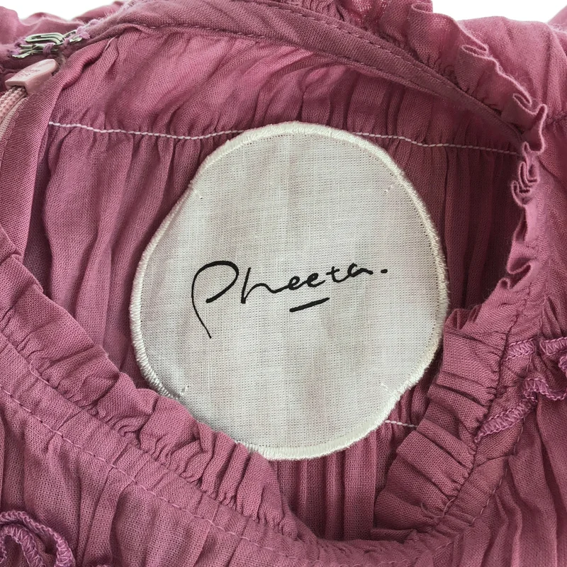pheeta / フィータ | コットンボイルノースリーブロングドレス “Billi | 2 | レディース