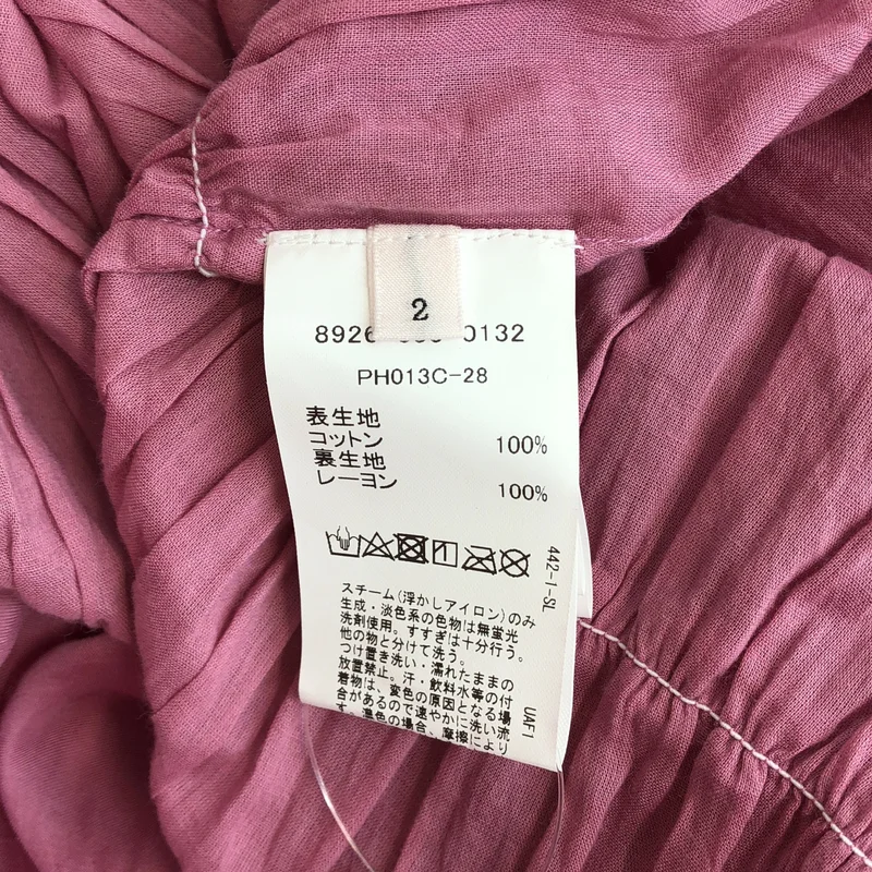 pheeta / フィータ | コットンボイルノースリーブロングドレス “Billi | 2 | レディース
