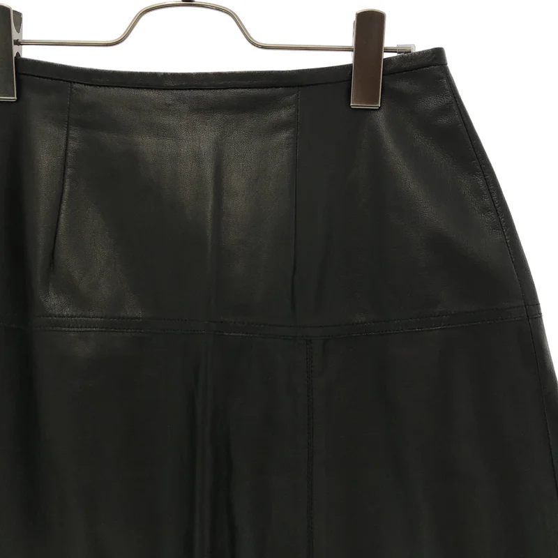 CELINE / セリーヌ | レザー レース スカート 2 2N94/6987 | 36 | レディース