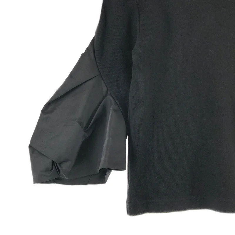 sacai / サカイ | 2023SS | Nylon Twill Mix Cotton Jersey Pullover / ナイロンツイル ミックスコットン ジャージープルオーバー | 1 | レディース