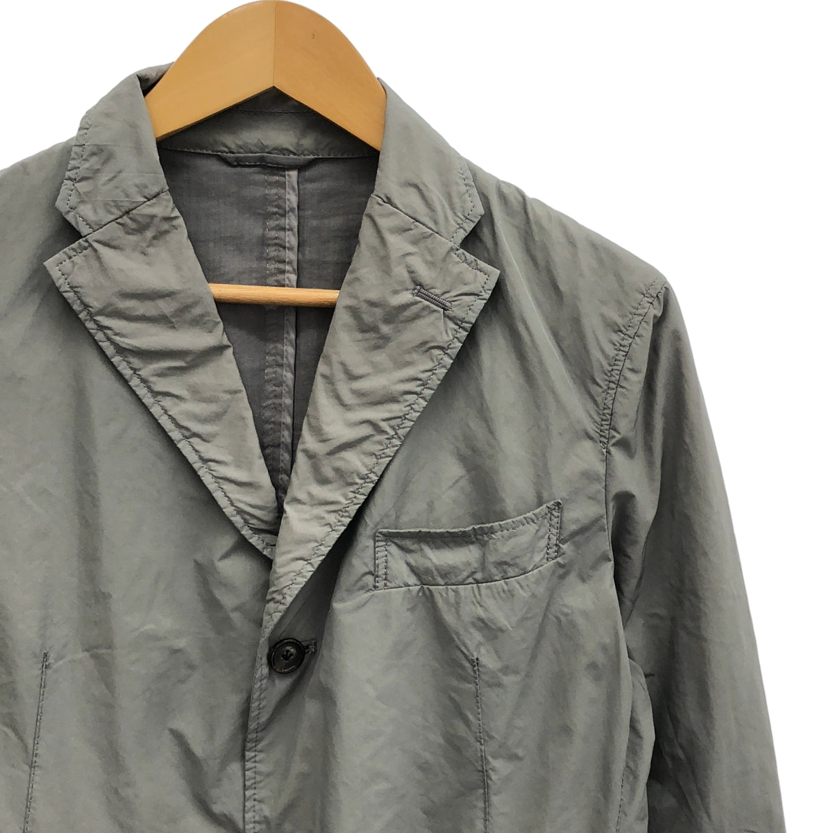hLam ジャケット　MADE IN ITALY hLam / ラム | シングルブレスト ジャケット | 48 | グレー | メンズ – KLD