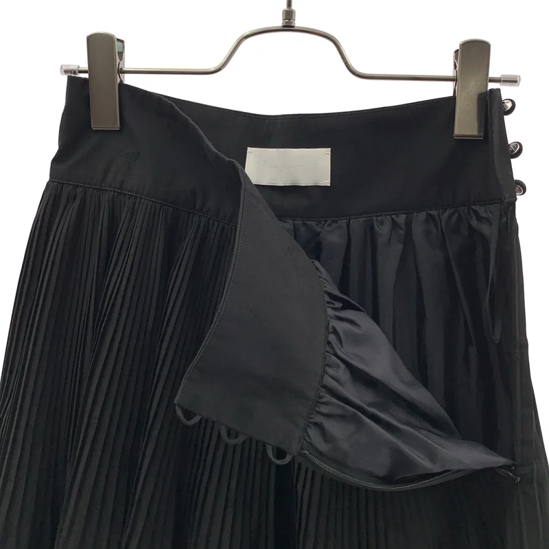 Mame Kurogouchi / マメクロゴウチ | 2024AW | Floral Jacquard Cotton Pleated Skirt プリーツ フレアスカート | 1 | レディース