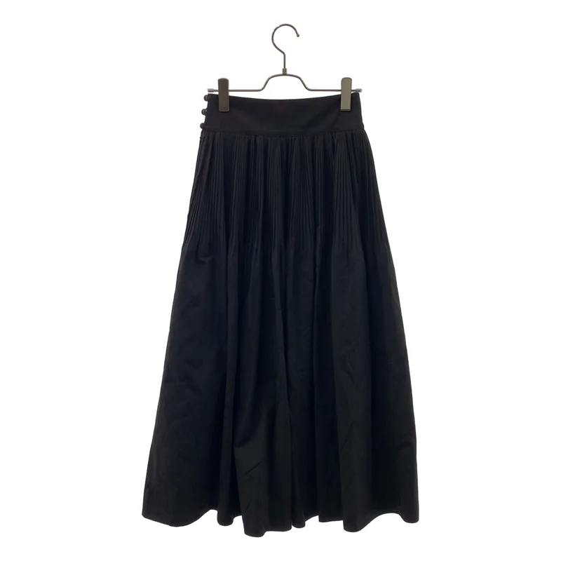 Mame Kurogouchi / マメクロゴウチ | 2024AW | Floral Jacquard Cotton Pleated Skirt プリーツ フレアスカート | 1 | レディース