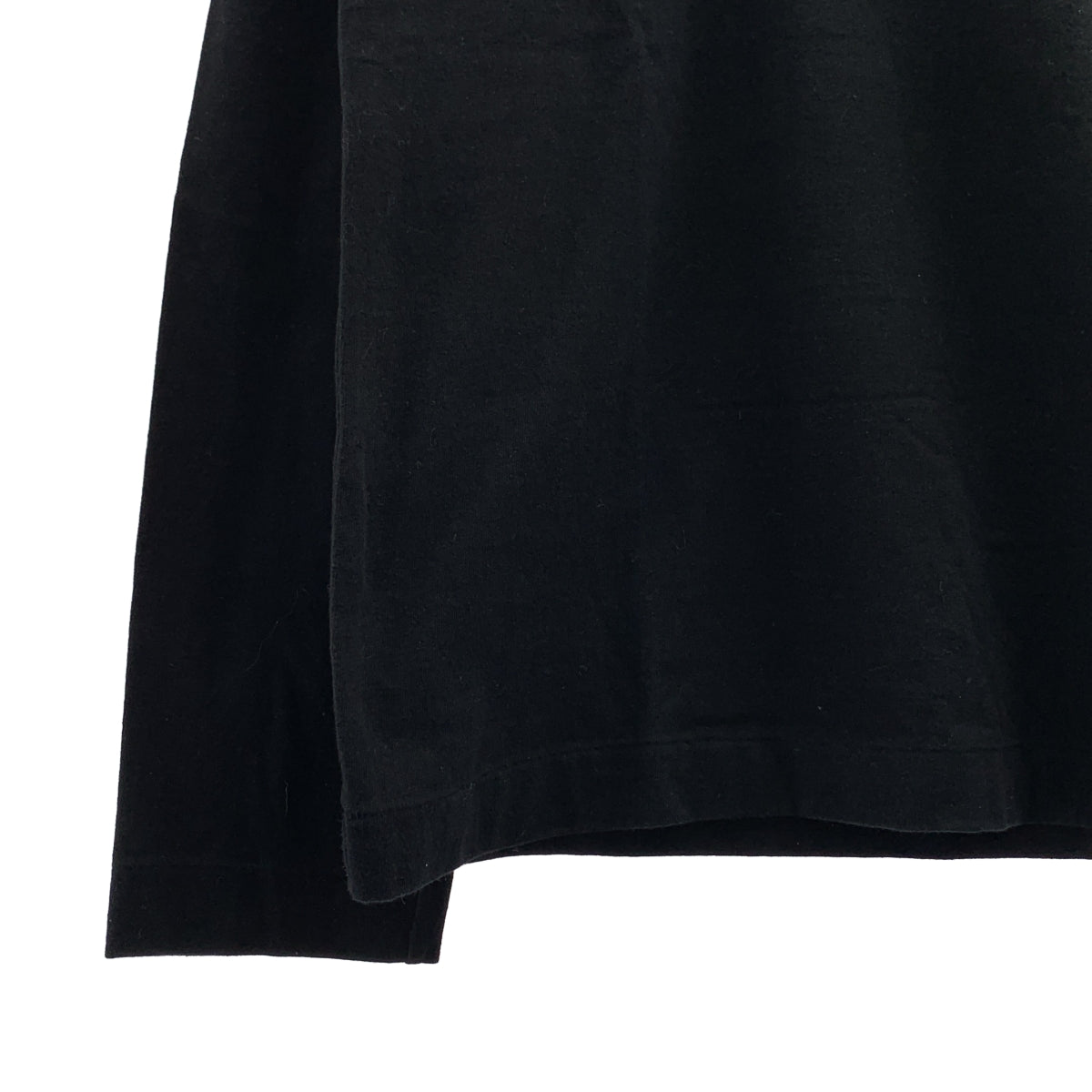 PLAY COMME des GARCONS / プレイコムデギャルソン | AD2022/1 | コットン ハートワッペン クルーネック カットソー | L | ブラック | レディース PLAY COMME des GARCONS / プレイコムデギャルソン | AD2022/1