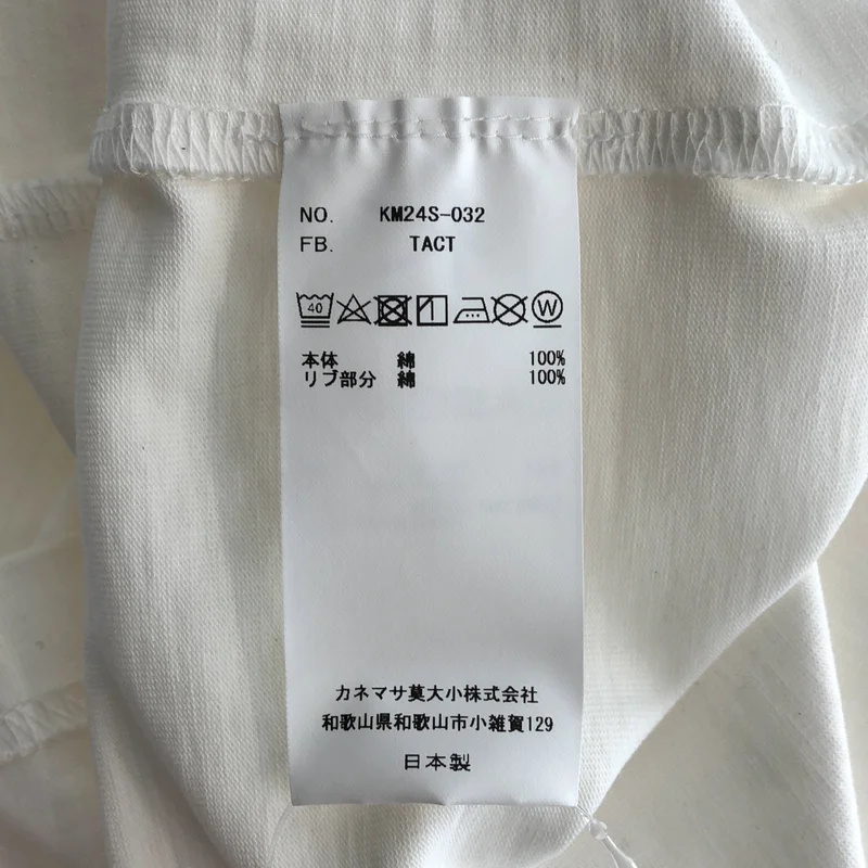 KANEMASA PHIL. / カネマサフィル | 2024SS | MAX Weight TEE  Tシャツ_半袖 | M | メンズ