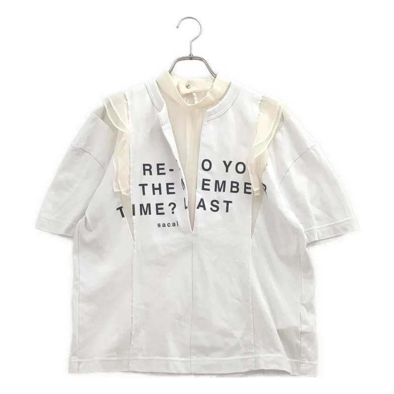 sacai / サカイ | Tシャツ_半袖 25-07858 | 1 | レディース
