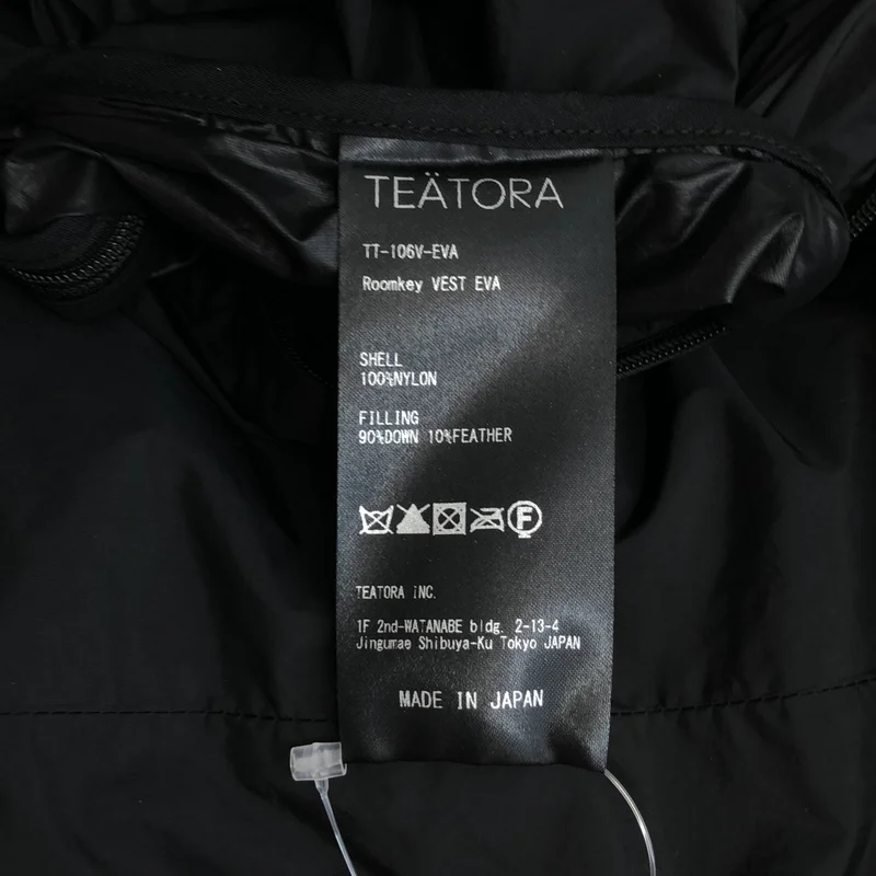 TEATORA / テアトラ | 2025AW | Roomkey Vest EVA / ルームキー ダウンベスト | 5 | メンズ