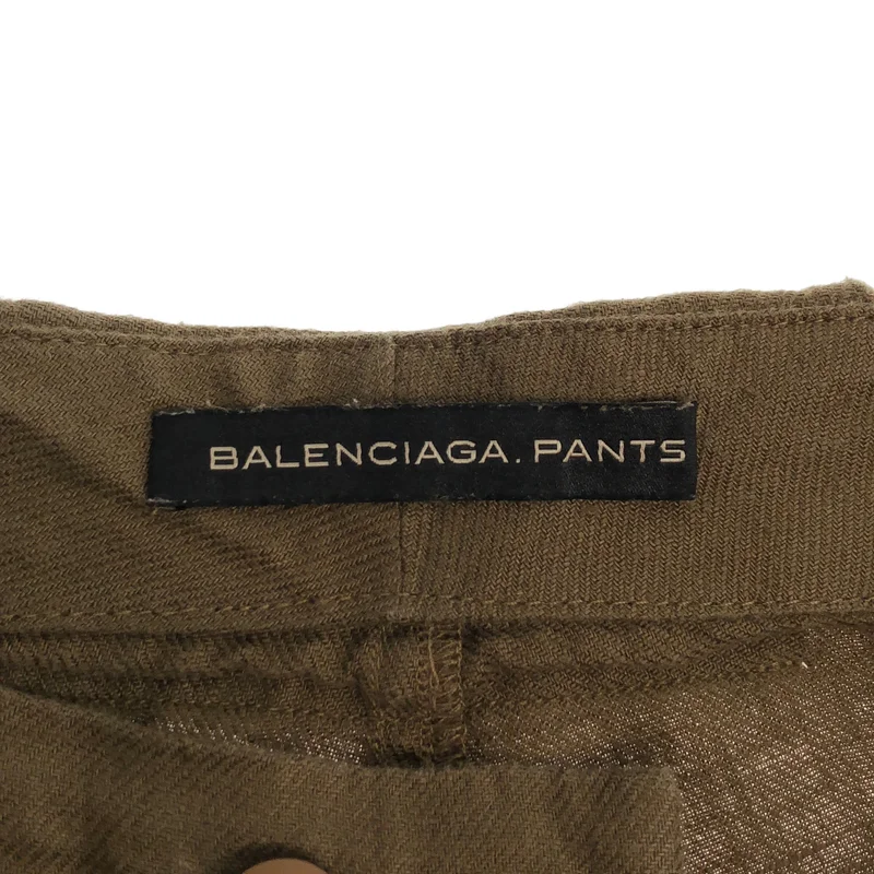 BALENCIAGA / バレンシアガ | アジャスターロールアップ ワイド ショートパンツ ショーツ | 44 | レディース