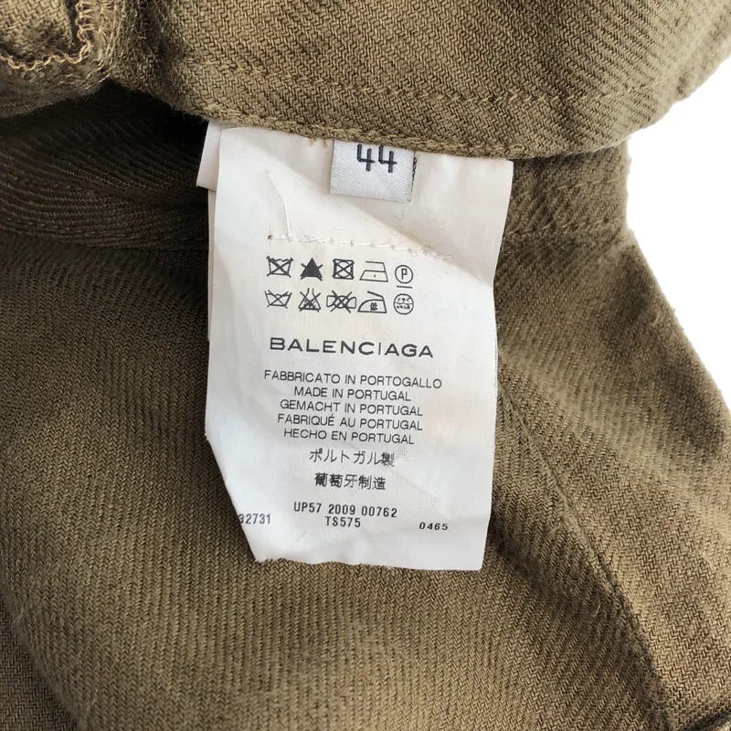 BALENCIAGA / バレンシアガ | アジャスターロールアップ ワイド ショートパンツ ショーツ | 44 | レディース