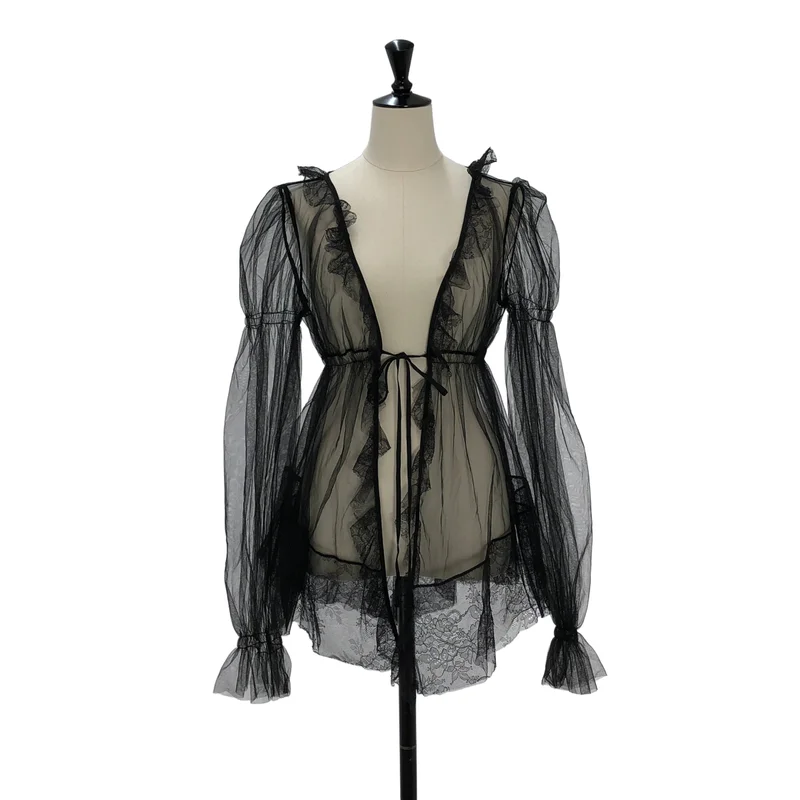 FETICO / フェティコ | 2024AW | BABY DOLL BLOUSE ベビードールブラウス | 1 | レディース