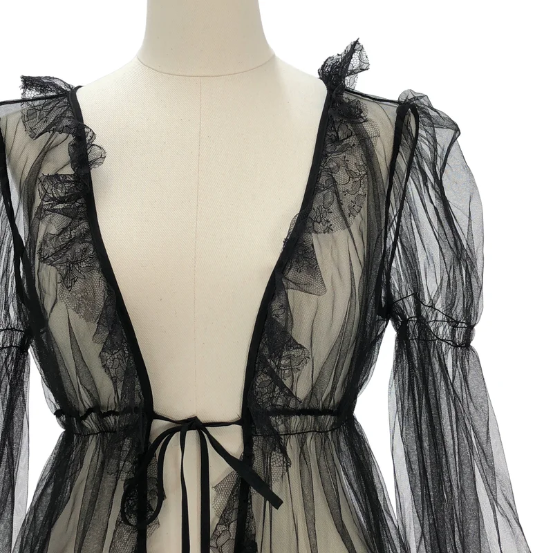 FETICO / フェティコ | 2024AW | BABY DOLL BLOUSE ベビードールブラウス | 1 | レディース