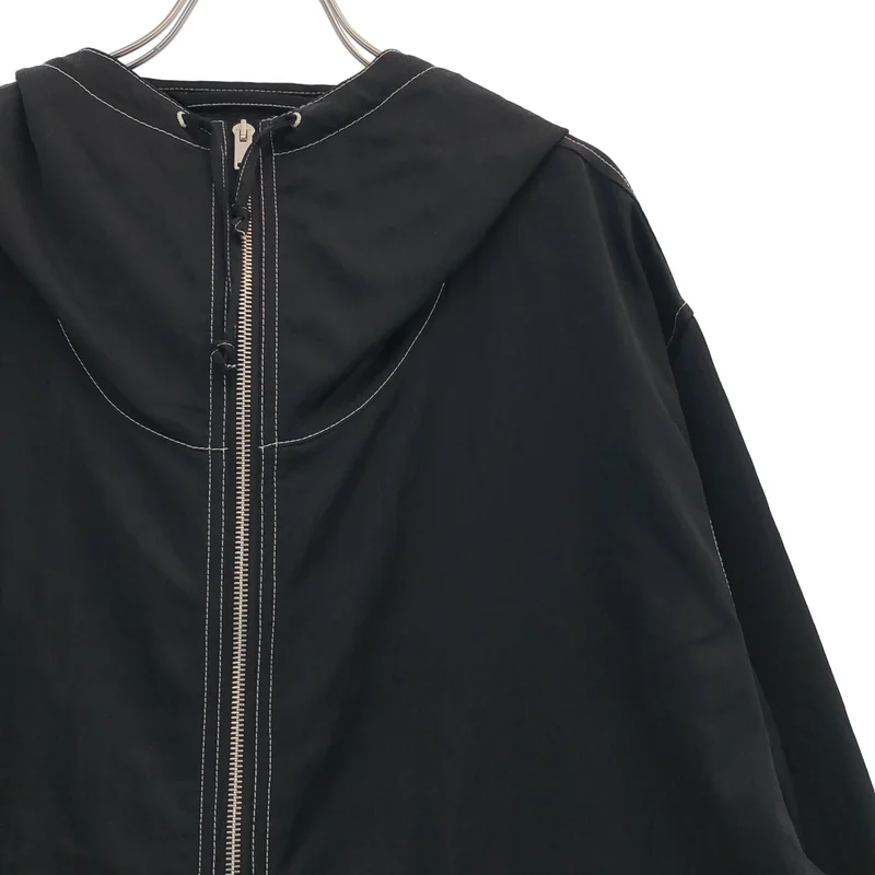 JIL SANDER / ジルサンダー | ハイネックジップアップフーデッド ジャケット | 48 | メンズ