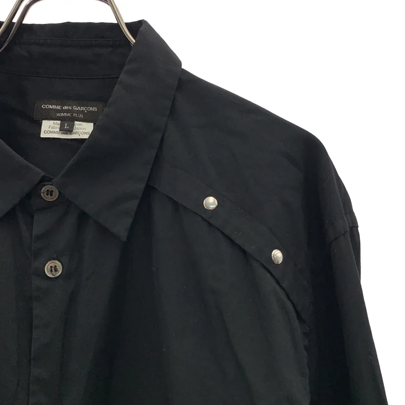 COMME des GARCONS HOMME PLUS / コムデギャルソンオムプリュス | 2016AW | 甲冑 鎧 カシメ スタッズ シャツ | L | メンズ