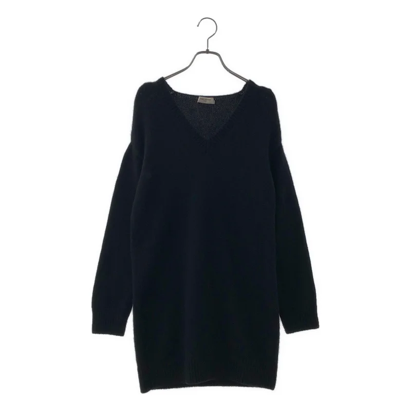 SAINT LAURENT PARIS / サンローランパリ | カシミヤ Vネック ニット_長袖 637299 | S | レディース