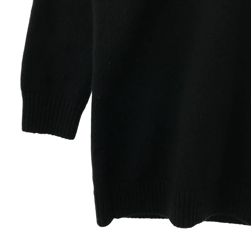 SAINT LAURENT PARIS / サンローランパリ | カシミヤ Vネック ニット_長袖 637299 | S | レディース
