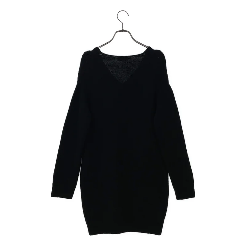 SAINT LAURENT PARIS / サンローランパリ | カシミヤ Vネック ニット_長袖 637299 | S | レディース