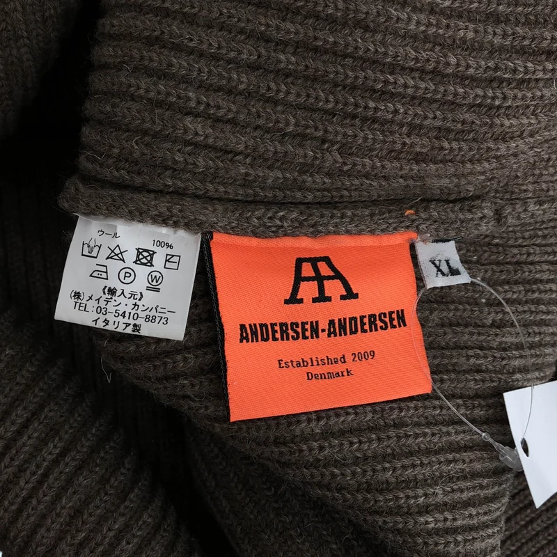 ANDERSEN-ANDERSEN / アンデルセンアンデルセン | ボトルネック ニット_長袖 | XL | メンズ
