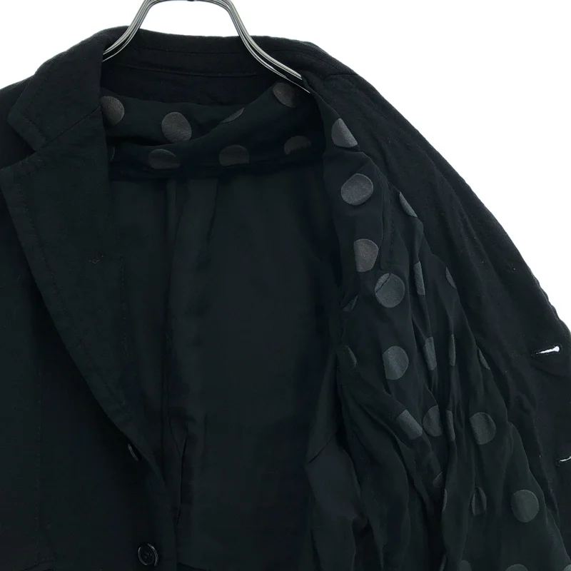 tricot COMME des GARCONS / トリココムデギャルソン | 2015AW | ウール 裏ドット ジャケット TP-J013 | M | レディース