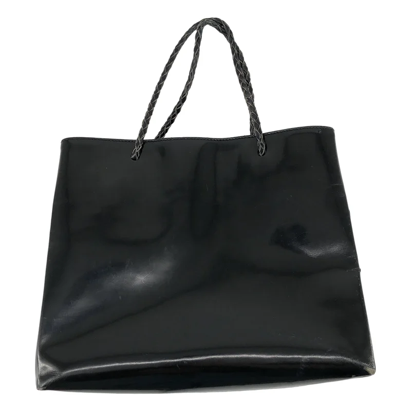 PRADA / プラダ | パテントレザー ロゴ トートバッグ |