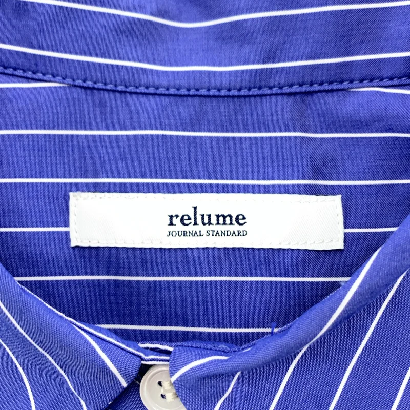 JOURNAL STANDARD relume / ジャーナルスタンダードレリューム | 2026SS | コットン ストライプ オーバーサイズ タイプライターシャツ | F | レディース