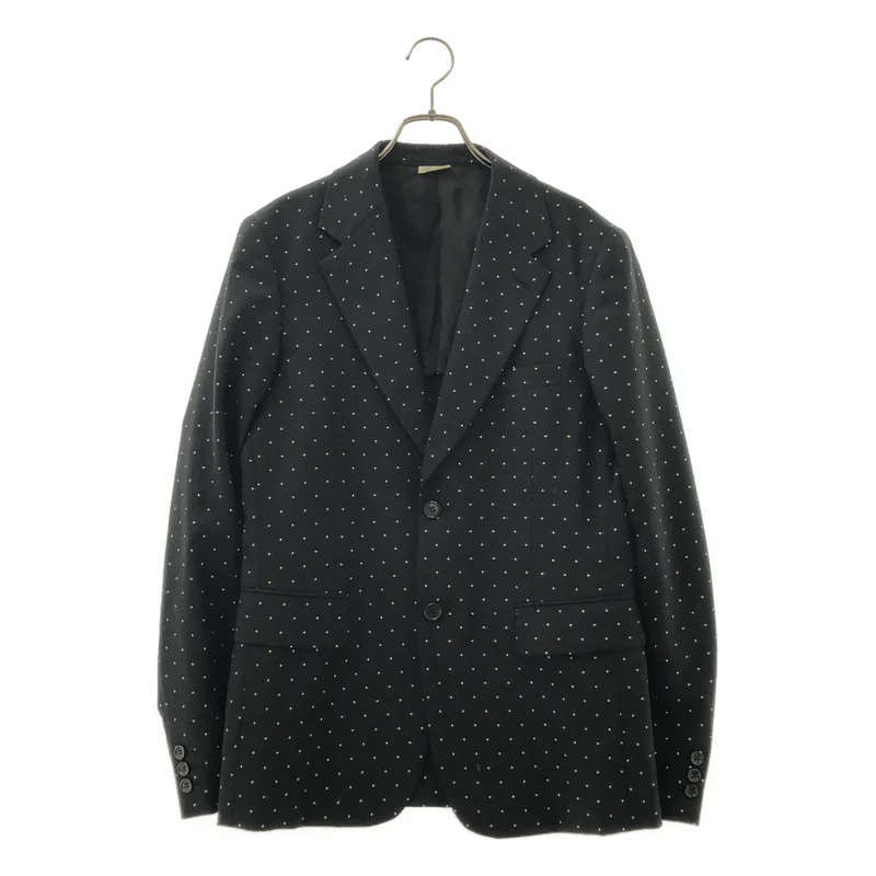 COMME des GARCONS HOMME PLUS / コムデギャルソンオムプリュス | 2025SS | ウール ドットラメ 2B テーラードジャケット PO-J066 | S | メンズ