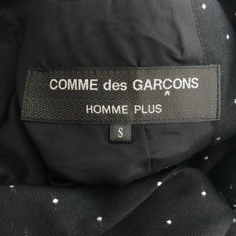 COMME des GARCONS HOMME PLUS / コムデギャルソンオムプリュス | 2025SS | ウール ドットラメ 2B テーラードジャケット PO-J066 | S | メンズ