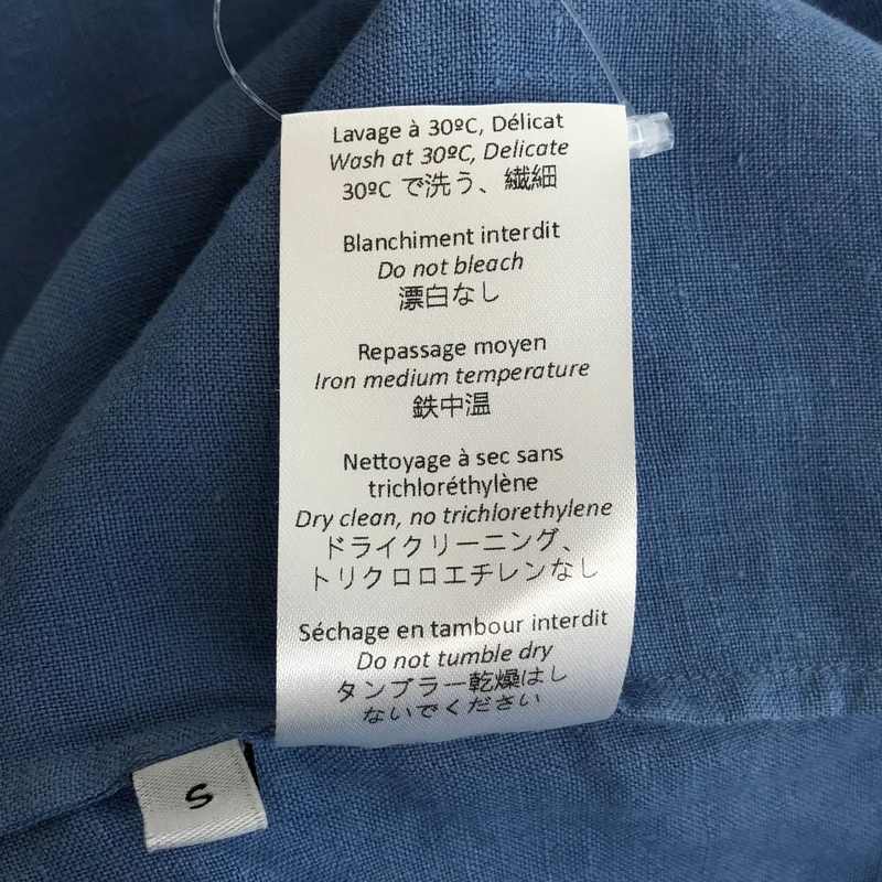 Bourrienne Paris X / ブリエンヌ パリ | リネン パジャマシャツ | S | メンズ