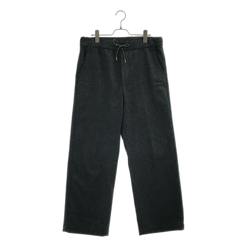 OAMC / オーエーエムシー | 2023AW | BASE PANTS ウール混 ドローストリングパンツ | XS | メンズ