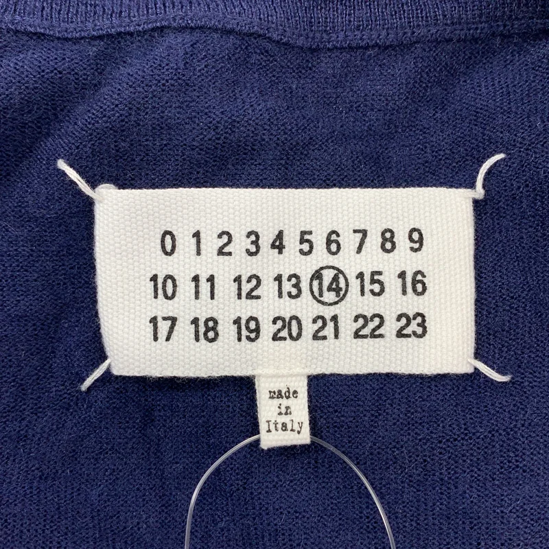 Maison Martin Margiela / メゾンマルタンマルジェラ | 2013AW | cashmere 100％ / カシミヤ ニット カーディガン | S | メンズ