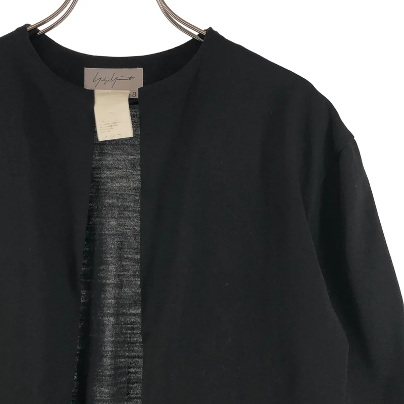Yohji Yamamoto FEMME / ヨウジヤマモトファム | 1994AW | ウール ボタンレス カーディガン | 3 | レディース