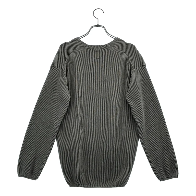 BATONER / バトナー | HIGH COUNT RIB V-NECK Vネック リブニット | 1 | レディース
